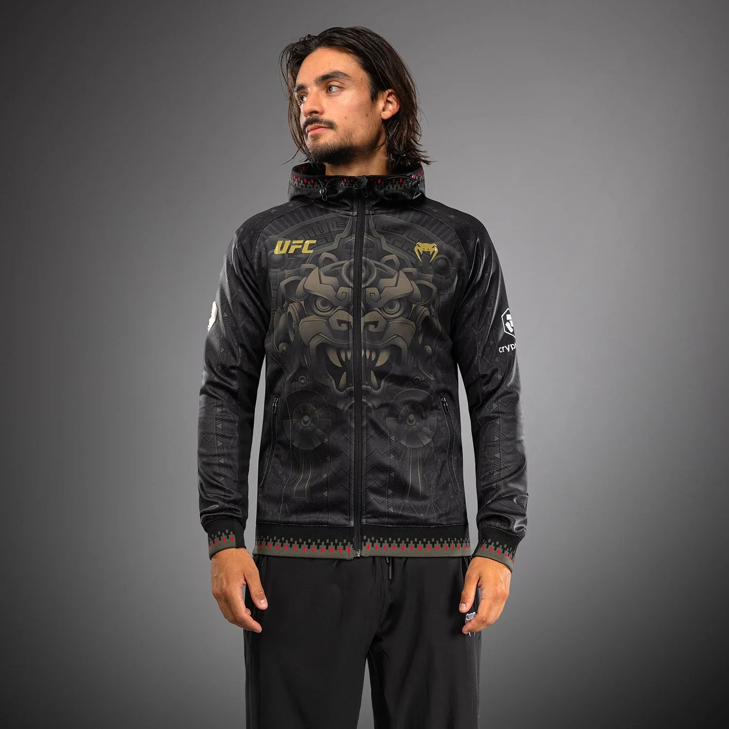 Noche 2.0 UFC Authentic Fight Night Walkout Zip-up Hoodie