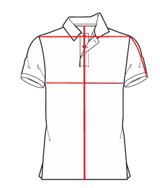 Mercerized Cotton Polo (Charcoal)
