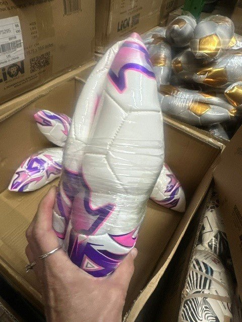 Premium Size 5 PUL Soccer Ball |Includes Pump & 2 Needles -Pre-Rolled For Shoeboxes (Sold individually)