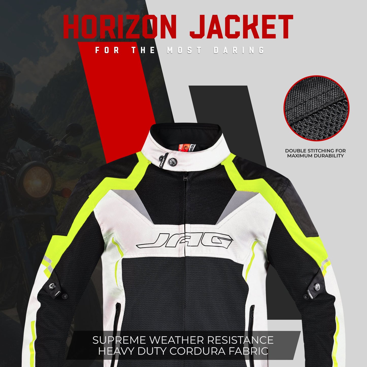 Horizon Motorcycle Jacket | CE Certified Protective Jacket