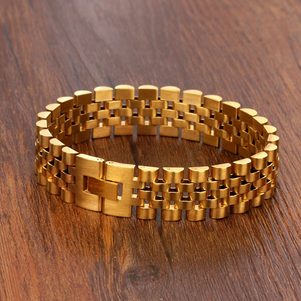 Men's Stainless Steel Presidential Jubilee Style Bracelet