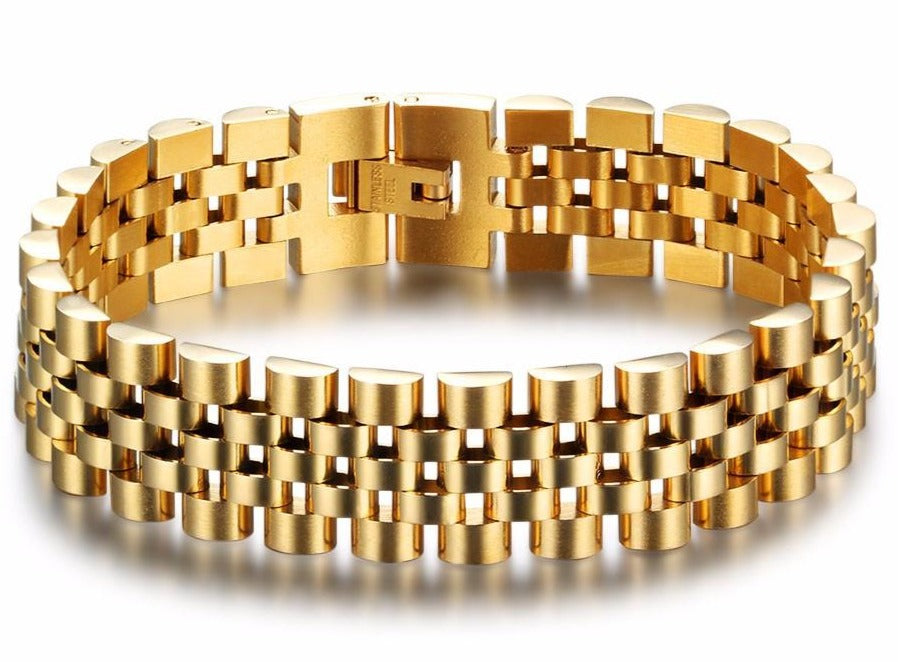 Men's Stainless Steel Presidential Jubilee Style Bracelet