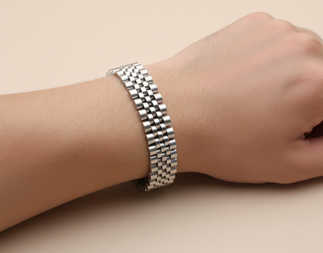 Men's Stainless Steel Presidential Jubilee Style Bracelet