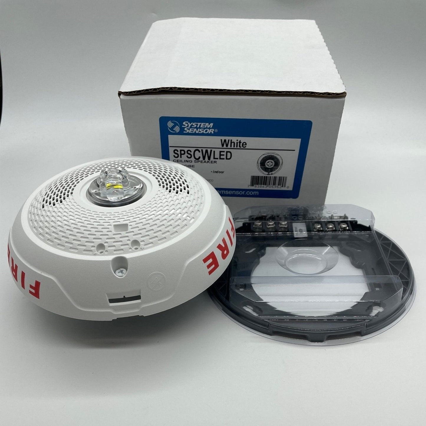 System Sensor SPSCWLED Speaker Strobe Ceiling FIRE (Replaces SPSCWL)