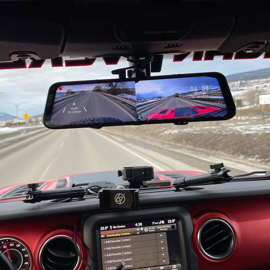 Wolfbox G900 TriPro Bumper Dash Cam