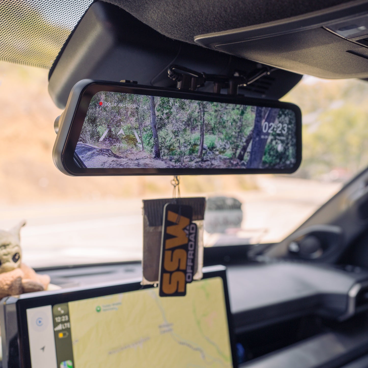 Wolfbox G900 TriPro Bumper Dash Cam